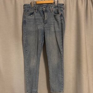 Old Navy Light Blue Ankle Jeans